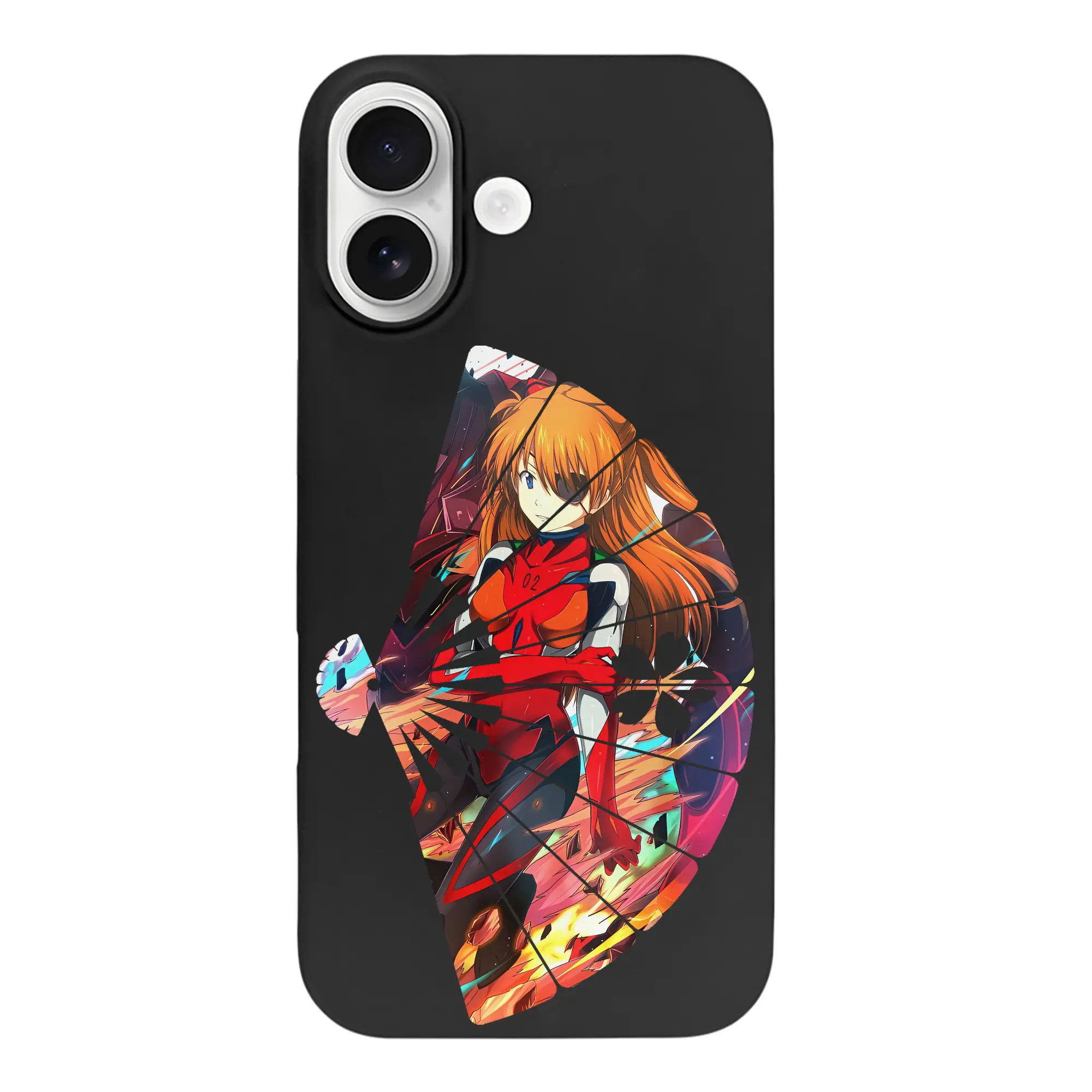 エヴァンゲリオン グッズ,アスカ·ラングレー - iPhone 17 シリーズ シリコンケース 薄型 耐衝撃 指紋防止 ソフトタッチカバー 精密フィット 傷防止 保護ケース iPhone 17/17 Air/17 Pro/17 Pro Max 対応